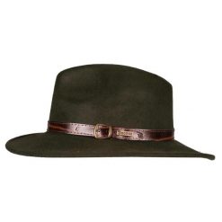 Czapka wełniana zwijana Horka. Brązowe czapki męskie HORKA, bez wzorów, z wełny, sportowe. Za 298.00 zł.