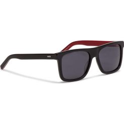 Okulary przeciwsłoneczne BOSS - 1009/S Blck Red Gld OIT. Czarne okulary przeciwsłoneczne męskie Boss, z tworzywa sztucznego. W wyprzedaży za 379.00 zł.