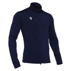 Kurtka Macron harvey warmer. Niebieskie kurtki treningowe męskie Macron, m, bez wzorów, z materiału, do biegania. Za 326.50 zł.