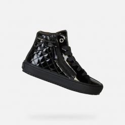 Buty GEOX J KALISPERA Czarny. Czarne obuwie treningowe damskie Geox, do biegania. Za 370.80 zł.