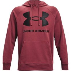Bluza fitness męska Under Armour Rival Fleece Big Logo HD. Bluzy sportowe męskie Under Armour, bez wzorów, sportowe, bez kołnierzyka, bez ramiączek. Za 155.33 zł.