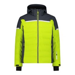 Kurtka narciarska z kapturem i zamkiem CMP. Zielone kurtki męskie CMP, m, bez wzorów, z kapturem, narciarskie. W wyprzedaży za 1,025.00 zł.