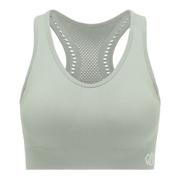 Biustonosz dla kobiet Dare 2B React Sports. Zielone biustonosze sportowe damskie Dare 2b, bez wzorów. Za 99.99 zł.