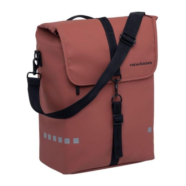 Torba na kółkach Odense, Rust. Brązowe torby męskie na ramię NEW LOOXS, bez wzorów, na ramię. W wyprzedaży za 351.20 zł.