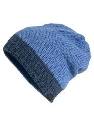 Elkline Czapka beanie "Hat up" w kolorze niebieskim rozmiar: onesize. Niebieskie czapki zimowe damskie elkline, ze skóry. Za 138.92 zł.