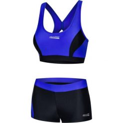 Dwuczęściowy strój pływacki damski Aqua Speed Fiona. Czarne bikini damskie Aqua-Speed, bez wzorów. Za 149.99 zł.