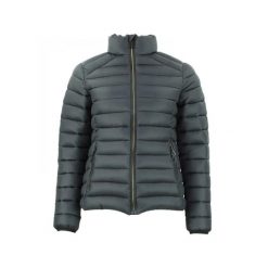 Damska kurtka puchowa bez kaptura Peak Mountain Fine. Niebieskie kurtki damskie Peak Mountain, xl, bez wzorów, z nylonu, bez kaptura. Za 245.00 zł.