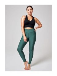 Legginsy Sportowe Damskie Casall Overlap Bezszwowe Wysoki Stan. Zielone legginsy damskie Casall, s, bez wzorów, z materiału. Za 229.00 zł.