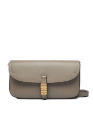 PINKO Torebka Saddle Flat AI 25-26 PCPL 105349 A1ZX Szary. Szare listonoszki damskie Pinko, bez wzorów, ze skóry, bez dodatków. Za 879.99 zł.