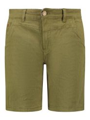 Geographical Norway Szorty "Paxton" w kolorze khaki rozmiar: XXL. Brązowe szorty damskie Geographical Norway, z aplikacjami, ze skóry, klasyczne. Za 48.28 zł.