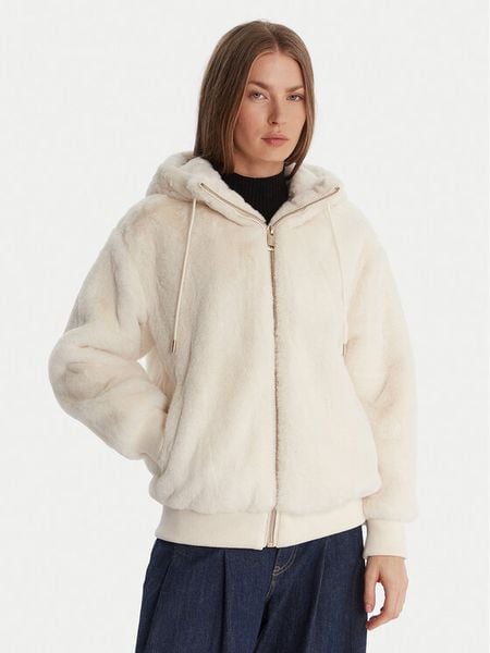 Guess Futro W5BL66 W3890 Écru Regular Fit. Futra damskie Guess, m. Za 699.99 zł.