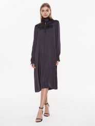 Herskind Sukienka codzienna Alberte 4636370 Szary Relaxed Fit. Szare sukienki damskie Herskind, na co dzień, bez wzorów, z wiskozy, bez kołnierzyka, bez ramiączek, proste. Za 919.99 zł.