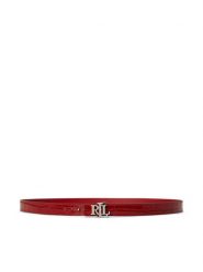LAUREN RALPH LAUREN Pasek 412P18556002 Czerwony. Czerwone paski damskie Lauren Ralph Lauren, bez wzorów, ze skóry. Za 469.99 zł.