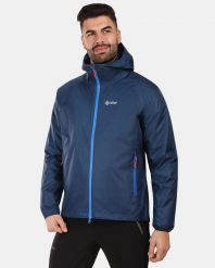 Outdoorowa wodoodporna kurtka Kilpi JALUU-U. Niebieskie kurtki damskie Kilpi, m, bez wzorów, z materiału, bez kaptura. Za 292.95 zł.