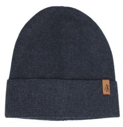 Czapka Jesienno-Zimowa (beanie) – Alties - Jeans (Denim). Niebieskie czapki męskie Alties, na zimę, bez wzorów, z denimu, sportowe. Za 59.00 zł.