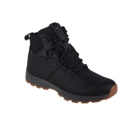 Trapery męskie, Columbia Landroamer Explorer WP. Czarne buty zimowe męskie Columbia, ze skóry, bez zapięcia. Za 399.99 zł.