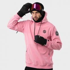Kurtka snowboardowa męska W1 Dolomites. Czerwone kurtki męskie SIROKO, l, bez wzorów, z softshellu, bez kaptura, narciarskie. Za 844.00 zł.