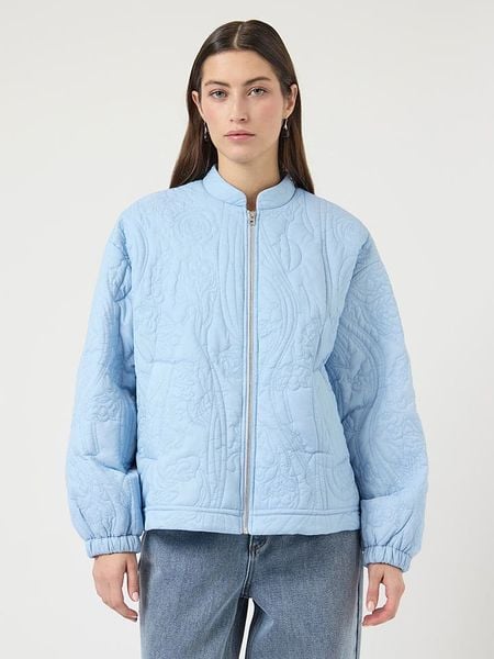 YAS Kurtka w kolorze błękitnym rozmiar: 36. Niebieskie kurtki damskie YAS, bez wzorów, bez kaptura. Za 167.67 zł.