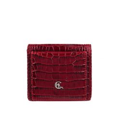 Portfel damski Canaletto ze skóry z wzorem krokodyla i RFID – elegancja i bezpieczeństwo PD1008s162 RFID. Brązowe portfele damskie bez wzorów, ze skóry. Za 137.75 zł.