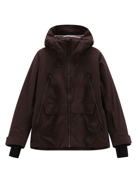 Cmp Kurtka narciarska w kolorze brązowym rozmiar: XXS. Brązowe kurtki narciarskie i snowboardowe damskie CMP, xxs, bez wzorów, bez kaptura, narciarskie. Za 456.87 zł.