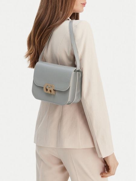 GINO ROSSI Torebka EO-EQ44A Szary. Szare torebki klasyczne damskie Gino Rossi, bez wzorów, z materiału, bez dodatków. Za 279.99 zł.