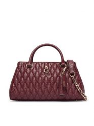 Guess Torebka Tamara HWGG23 23060 Bordowy. Czerwone torebki klasyczne damskie Guess, z aplikacjami, ze skóry, bez dodatków. Za 674.99 zł.