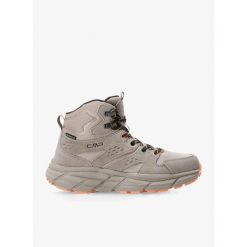 Buty turystyczne damskie wysokie CMP Kamsel Mid WP. Brązowe obuwie trekkingowe damskie CMP. Za 377.99 zł.