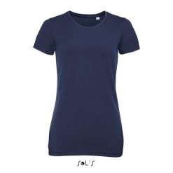 Koszulka damska Sol's Millenium. Niebieskie t-shirty damskie SOL'S, l, bez wzorów, z materiału, bez kołnierzyka. Za 85.95 zł.