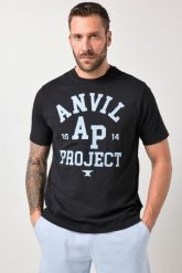 Męska T-shirt FLEXNAMIC® fitness rękaw 1/2 nadruk na piersi do rozm. 7 XL. Czarne t-shirty męskie JAY-PI, m, bez wzorów, z bawełny, bez kołnierzyka. Za 139.99 zł.