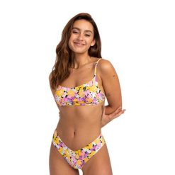 Dół od stroju kąpielowego Billabong Sol Searcher Fiji flowers. Bikini damskie Billabong, bez wzorów. Za 79.99 zł.