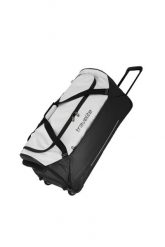 Torba podróżna travelite Basics L. Białe torebki klasyczne damskie Travelite, bez wzorów, z materiału, duże, bez dodatków. Za 442.20 zł.