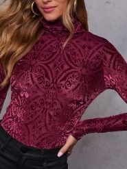 LA Angels Koszulka w kolorze bordowym rozmiar: L. Czerwone bluzki damskie LA Angels, l, bez wzorów, bez kołnierzyka, bez ramiączek. Za 152.99 zł.