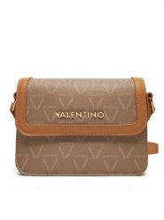 Valentino Torebka Lady Re VBS8GT09 Brązowy. Brązowe listonoszki damskie Valentino, bez wzorów, ze skóry, bez dodatków. Za 329.99 zł.
