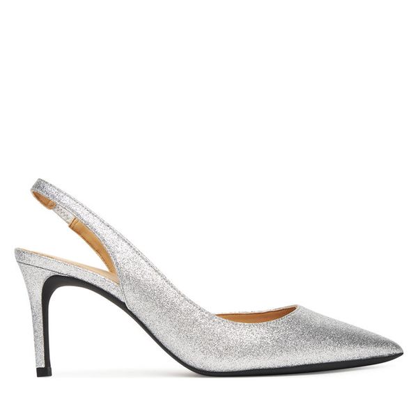 Szpilki MICHAEL Michael Kors. Szare sandały damskie MICHAEL Michael Kors, bez wzorów, bez obcasa. Za 409.99 zł.