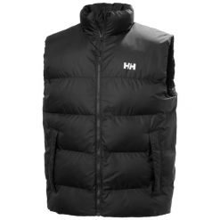 Kurtka puchowa bez rękawów Helly Hansen Active. Czarne kurtki męskie Helly Hansen, bez wzorów, z puchu, bez kaptura. W wyprzedaży za 559.20 zł.