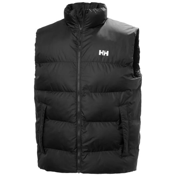 Kurtka puchowa bez rękawów Helly Hansen Active. Czarne kurtki męskie Helly Hansen, bez wzorów, z puchu, bez kaptura. W wyprzedaży za 559.20 zł.