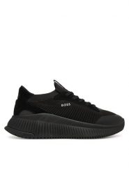BOSS Sneakersy J53173 S Czarny. Czarne buty sportowe chłopięce Boss, bez wzorów, z materiału, bez zapięcia. Za 769.99 zł.