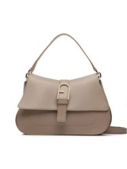 Furla Torebka Flow WB00996-BX2045-1257S-1007 Beżowy. Brązowe torebki klasyczne damskie Furla, bez wzorów, ze skóry, bez dodatków. Za 1,429.00 zł.