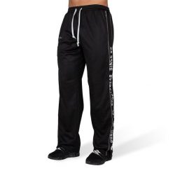 Functional Mesh Spodnie - Czarny/Biały. Białe spodnie sportowe męskie GORILLA WEAR, z meshu. Za 233.00 zł.