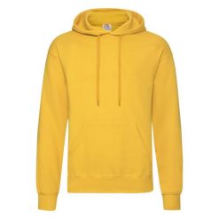 Męska Klasyczna Bluza Z Kapturem. Niebieskie bluzy z kapturem męskie Fruit of the Loom, m. Za 118.99 zł.