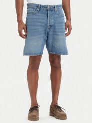 Jack & Jones Szorty materiałowe Ony Original 12290841 Niebieski Regular Fit. Niebieskie szorty męskie Jack & Jones, z bawełny, bez kołnierzyka. Za 89.99 zł.