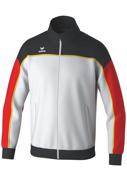 Kurtka z dresu Erima Change By Erima. Białe kurtki treningowe męskie Erima, xl, bez wzorów, z dresówki, na fitness i siłownię. Za 232.50 zł.
