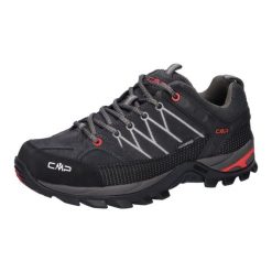 Buty trekkingowe męskie CMP Rigel Low. Szare buty trekkingowe męskie CMP, bez zapięcia, wspinaczkowe. Za 379.99 zł.