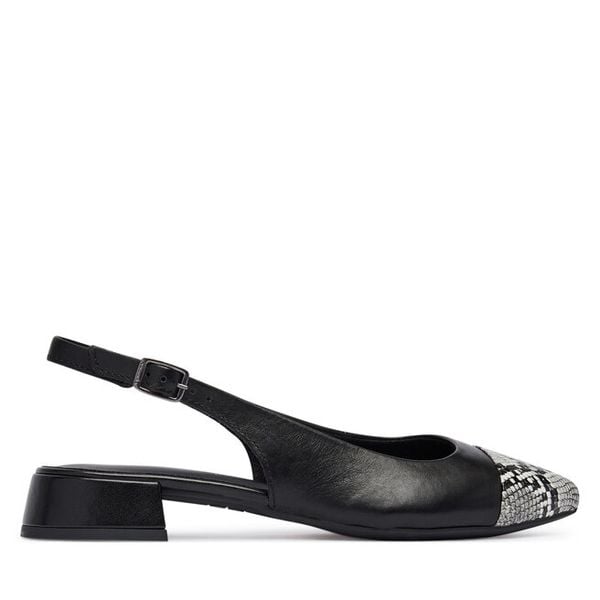 Czółenka Tamaris. Czerwone czółenka damskie Tamaris, bez wzorów, bez obcasa. Za 369.99 zł.