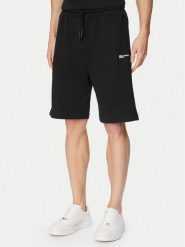 Karl Lagerfeld Jeans Szorty jeansowe B2M10148 Czarny Straight Leg. Czarne szorty męskie Karl Lagerfeld Jeans, z bawełny, bez kołnierzyka. Za 439.99 zł.