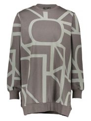 ONLY Bluza w kolorze brązowo-jasnozielonym rozmiar: XS. Szare bluzy bez kaptura damskie Only, xs. Za 61.02 zł.