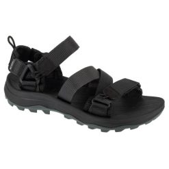 Sandały męskie, Speed Fusion Sport Rmx. Czarne sandały męskie MERRELL, z gumy, bez zapięcia. Za 389.99 zł.