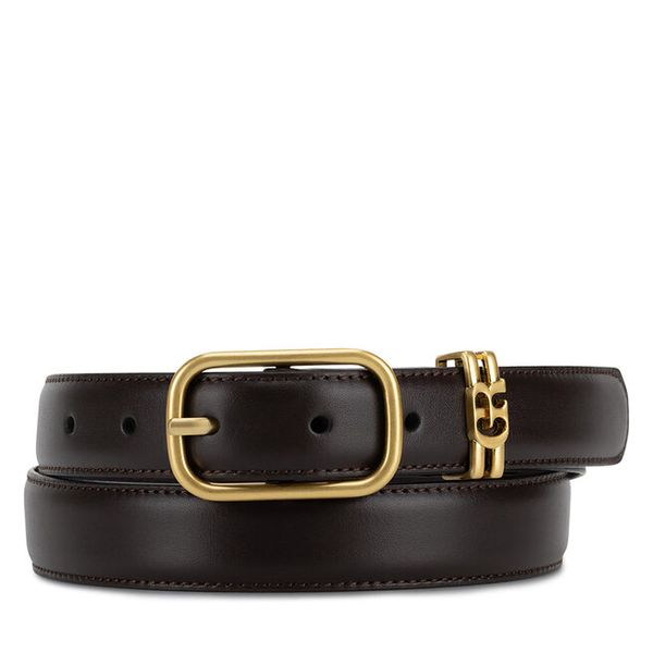 Pasek Damski GINO ROSSI. Brązowe paski damskie Gino Rossi, bez wzorów. Za 129.99 zł.