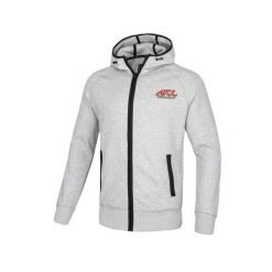 Bluza męska Pitbull rozpinana z kapturem Harris ADCC. Czarne bluzy sportowe męskie PITBULL, bez wzorów, sportowe, bez kołnierzyka, bez ramiączek. Za 269.00 zł.