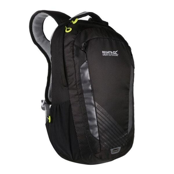 Plecak turystyczny 20L unisex Regatta Britedale LED. Czarne plecaki damskie Regatta, bez wzorów. W wyprzedaży za 430.50 zł.
